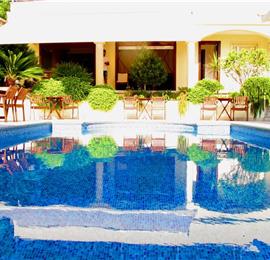 10 bedroom waterfront villa with pool near Dobrota, Kotor Bay, sleeps 22